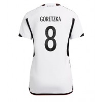 Saksa Leon Goretzka #8 Kotipaita Naiset MM-kisat 2022 Lyhythihainen